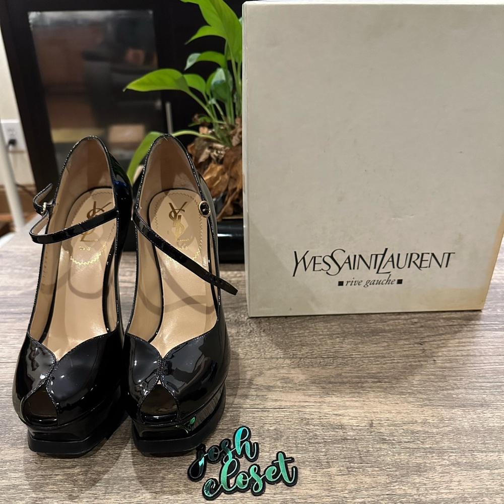 YSL shoes 👠 patent leather